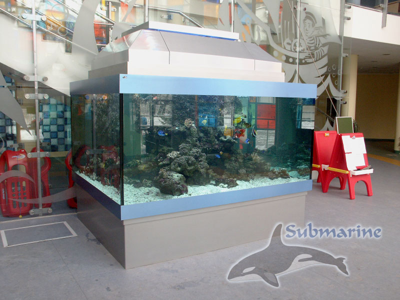 Пятитонный аквариум для ТЦ